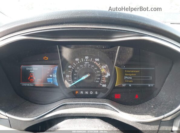 3FA6P0HD4GR301805 2016 FORD FUSION Red Հետևի նստատեղերի տեսք