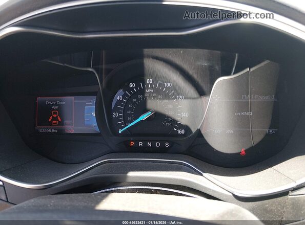 3FA6P0HD4GR386919 2016 FORD FUSION Blue უკანა სავარძლების ხედი
