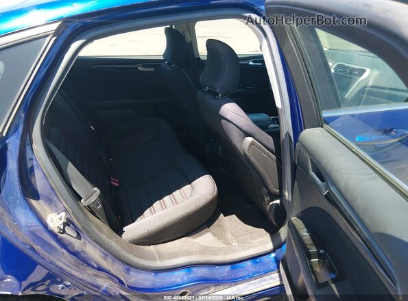 3FA6P0HD4GR386919 2016 FORD FUSION Blue VIN კოდის სტიკერის ხედი