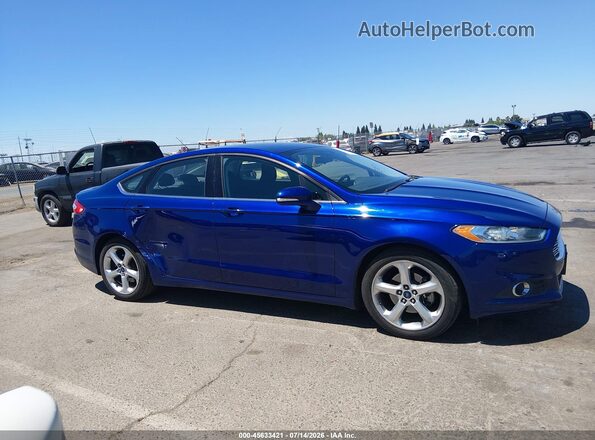 3FA6P0HD4GR386919 2016 FORD FUSION Blue უკანა სალონის ხედი