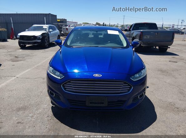 3FA6P0HD4GR386919 2016 FORD FUSION Blue ხელსაწყოთა პანელის ხედი