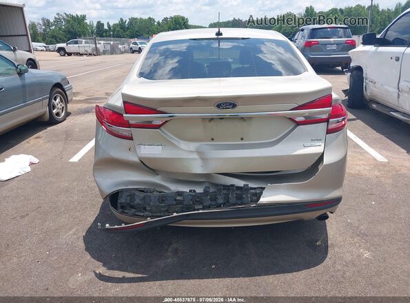 3FA6P0HD4HR113108 2017 FORD FUSION Коричневый Вид спереди