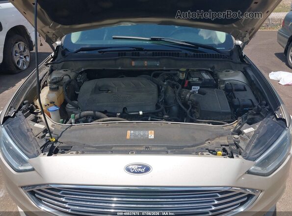 3FA6P0HD4HR113108 2017 FORD FUSION Коричневый Вид сзади