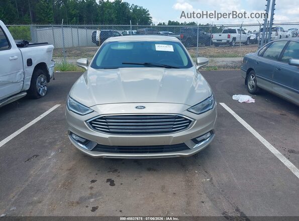 3FA6P0HD4HR113108 2017 FORD FUSION Коричневый Вид щитка приборов