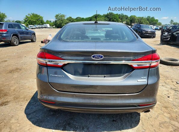 3FA6P0HD4HR189301 2017 FORD FUSION Gray Հետևի տեսք