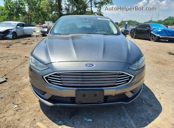 3FA6P0HD4HR189301 2017 FORD FUSION Gray Դիմացի տեսք