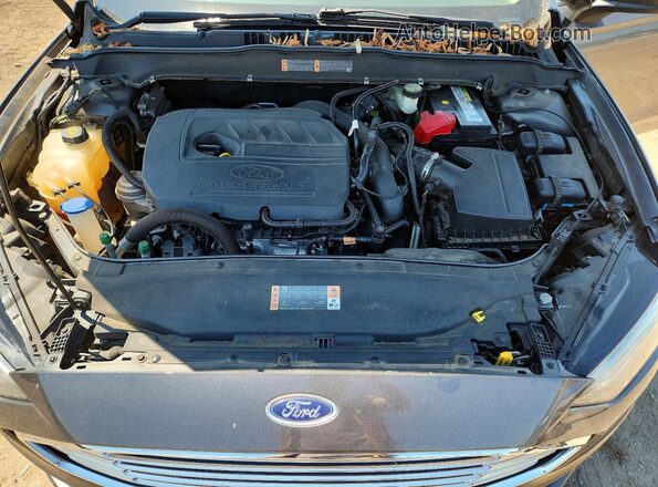 3FA6P0HD4HR189301 2017 FORD FUSION Gray Սալոնի հետևի տեսք