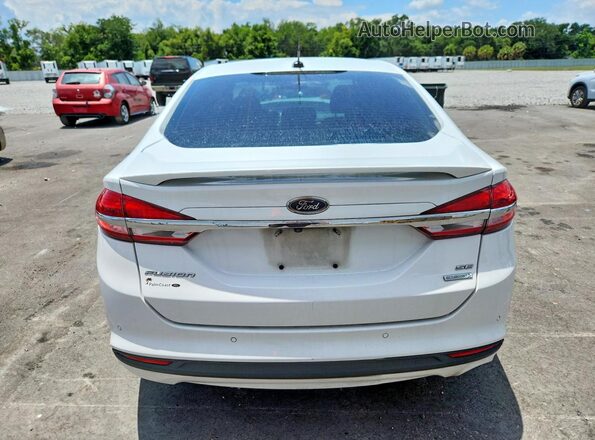 3FA6P0HD4HR290189 2017 FORD FUSION White Widok z tyłu