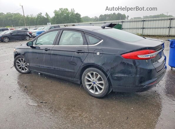 3FA6P0HD4HR347250 2017 FORD FUSION Black უკანა მარჯვენა