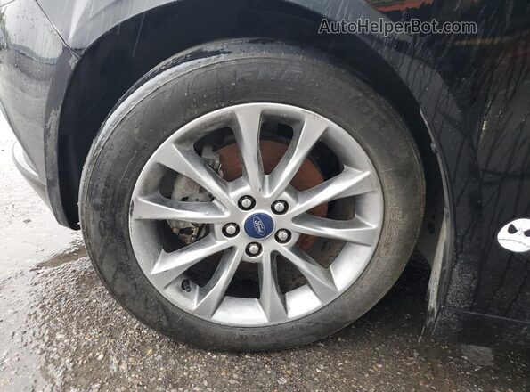 3FA6P0HD4HR347250 2017 FORD FUSION Black ძრავის განყოფილების ხედი