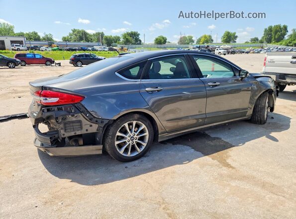 3FA6P0HD4HR405163 2017 FORD FUSION Gray Tył prawy