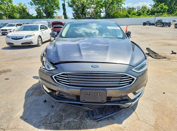 3FA6P0HD4HR405163 2017 FORD FUSION Gray Widok z przodu