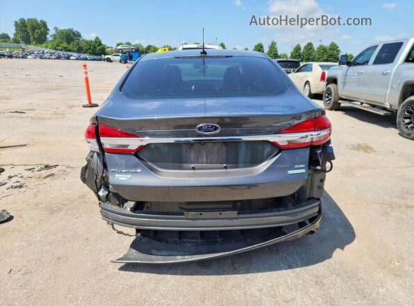 3FA6P0HD4HR405163 2017 FORD FUSION Gray Widok z tyłu