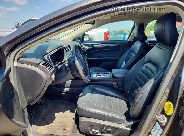 3FA6P0HD4HR405163 2017 FORD FUSION Gray Widok wnętrza z przodu