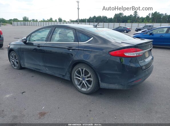 3FA6P0HD4HR407883 2017 FORD FUSION Black Հետևի ձախ
