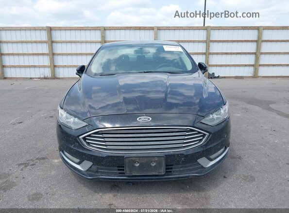 3FA6P0HD4HR407883 2017 FORD FUSION Black Սարքավորումների վահանակի տեսք