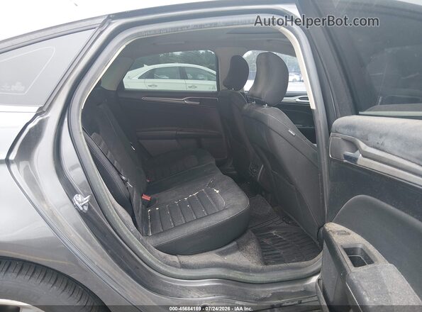 3FA6P0HD4JR161309 2018 FORD FUSION Gray Widok naklejki z numerem VIN
