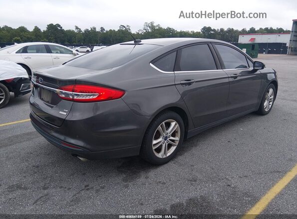 3FA6P0HD4JR161309 2018 FORD FUSION Gray Tył prawy