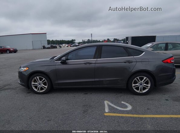 3FA6P0HD4JR161309 2018 FORD FUSION Gray Widok wnętrza 360 stopni
