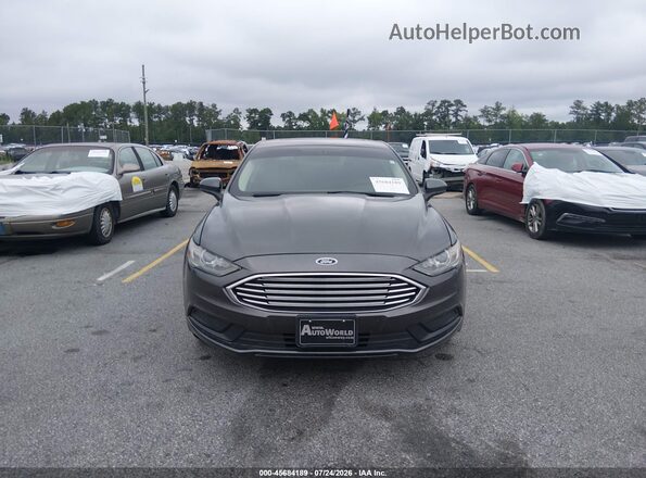 3FA6P0HD4JR161309 2018 FORD FUSION Gray Widok zestawu wskaźników