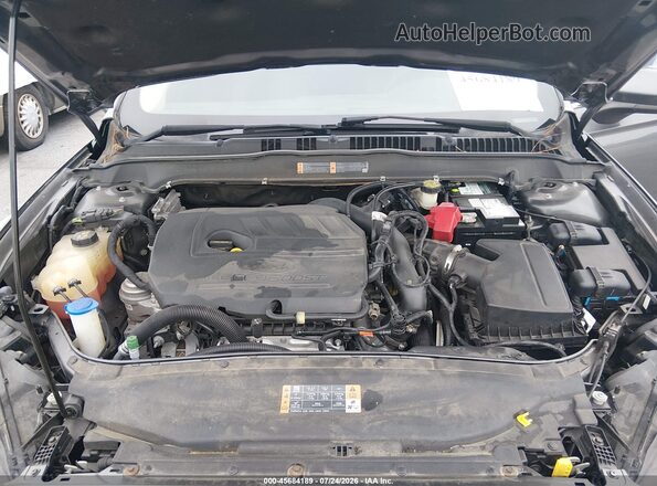 3FA6P0HD4JR161309 2018 FORD FUSION Gray Widok z tyłu