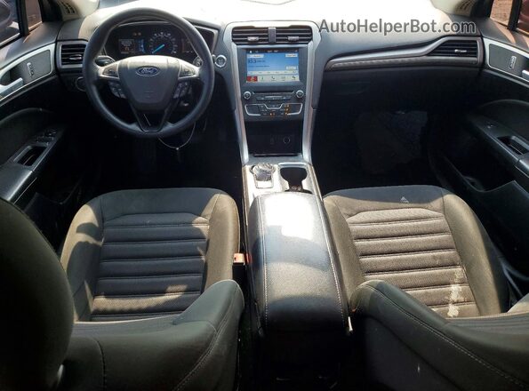 3FA6P0HD4JR195508 2018 FORD FUSION Burgundy Dashboard view