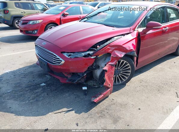 3FA6P0HD4JR195590 2018 FORD FUSION Burgundy Դիմացի տեսք