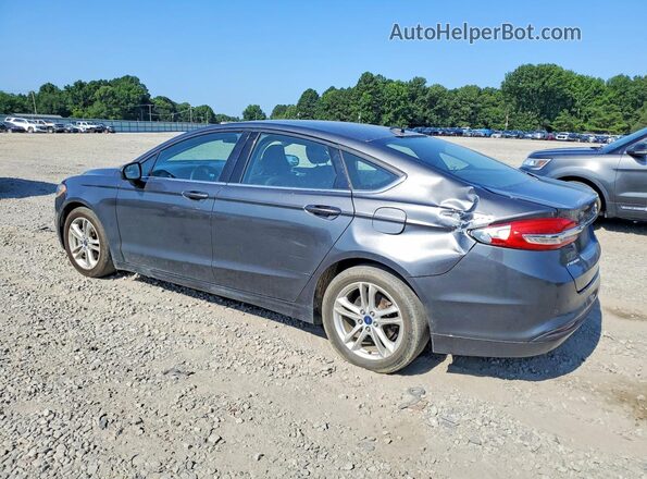 3FA6P0HD4JR203817 2018 FORD FUSION Серебряный Задняя левая четверть