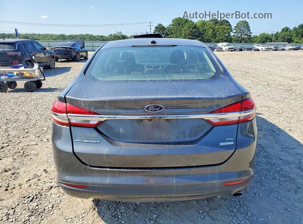 3FA6P0HD4JR203817 2018 FORD FUSION Серебряный Вид сзади