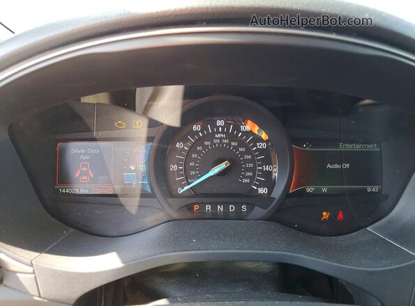 3FA6P0HD4JR203817 2018 FORD FUSION Серебряный Вид щитка приборов