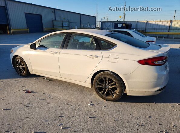 3FA6P0HD4JR210895 2018 FORD FUSION White უკანა მარცხენა