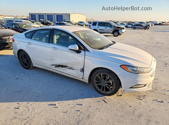 3FA6P0HD4JR210895 2018 FORD FUSION White წინა მარჯვენა