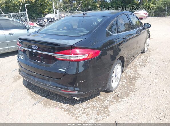 3FA6P0HD4JR239717 2018 FORD FUSION Black Հետևի աջ