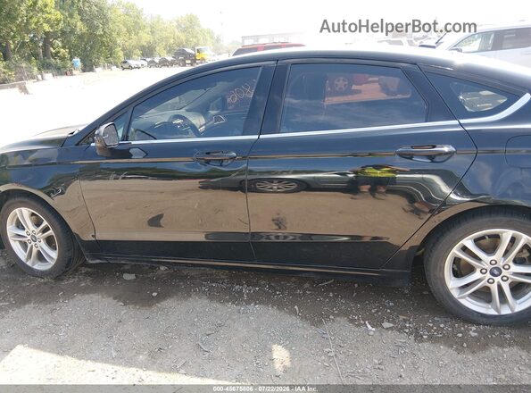 3FA6P0HD4JR239717 2018 FORD FUSION Black Սալոնի 360 աստիճան տեսք