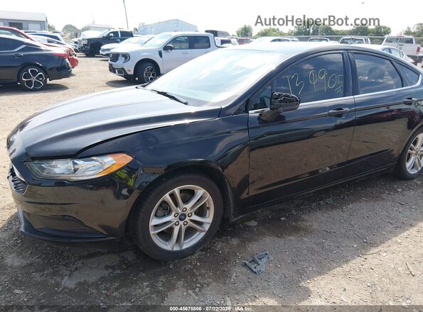 3FA6P0HD4JR239717 2018 FORD FUSION Black 