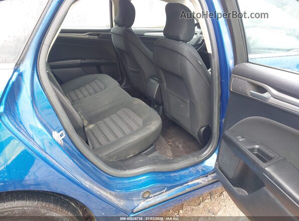 3FA6P0HD4JR251852 2018 FORD FUSION Blue Vista de la etiqueta del VIN