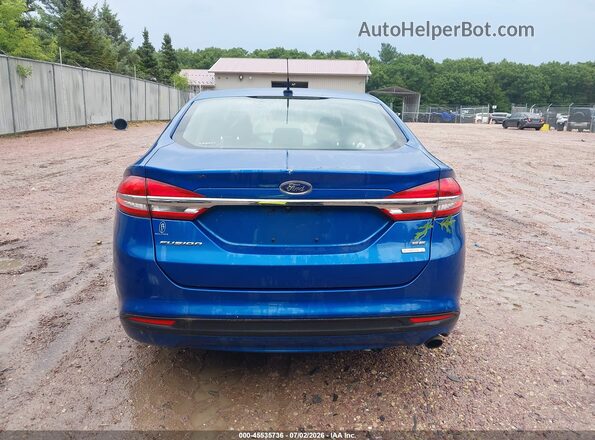 3FA6P0HD4JR251852 2018 FORD FUSION Blue 