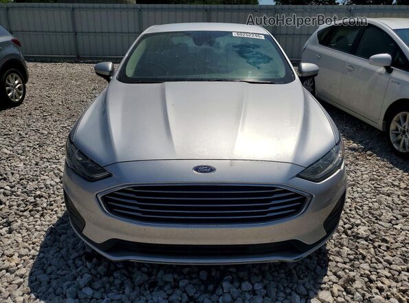 3FA6P0HD4KR168648 2019 FORD FUSION Silver Вид спереду