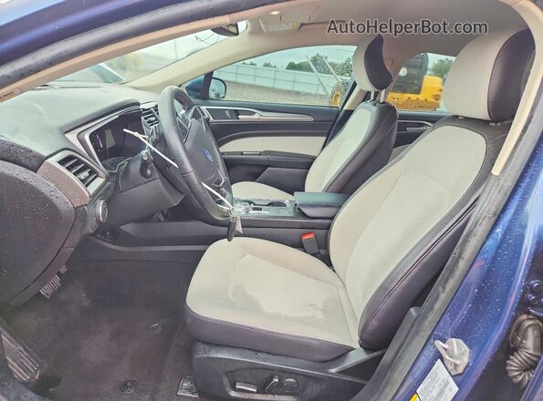 3FA6P0HD4KR250959 2019 FORD FUSION Blue Սալոնի դիմացի տեսք