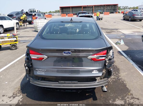 3FA6P0HD4LR104904 2020 FORD FUSION Серый 