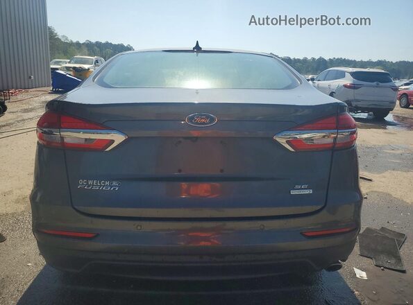 3FA6P0HD4LR132203 2020 FORD FUSION Серый Вид сзади