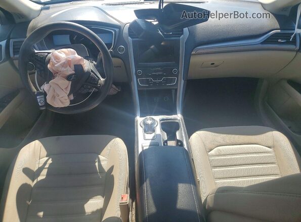3FA6P0HD4LR132203 2020 FORD FUSION Серый Вид панели приборов