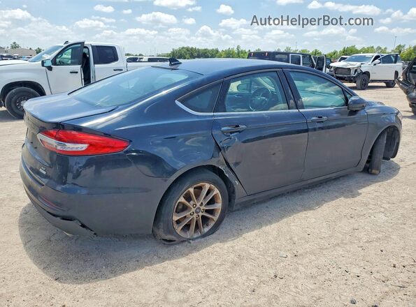3FA6P0HD4LR143511 2020 FORD FUSION Blue Rear right
