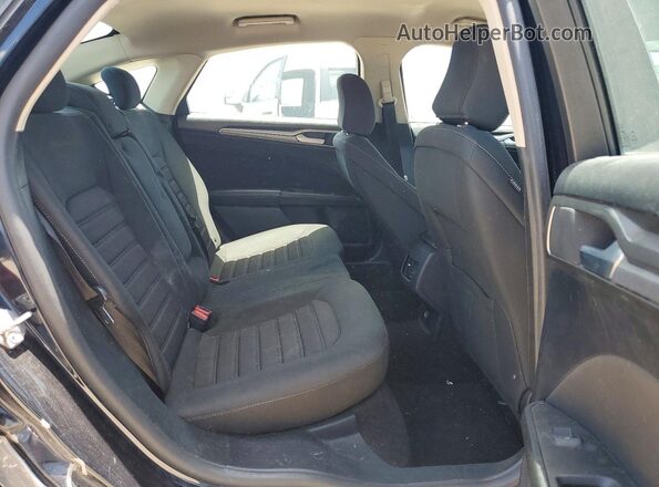 3FA6P0HD4LR143511 2020 FORD FUSION Blue Rear interior view
