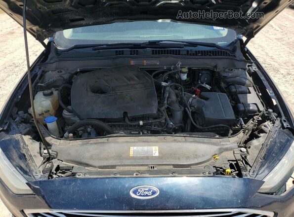 3FA6P0HD4LR143511 2020 FORD FUSION Blue Engine compartment view