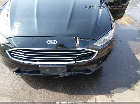 3FA6P0HD4LR146814 2020 FORD FUSION Black Front view