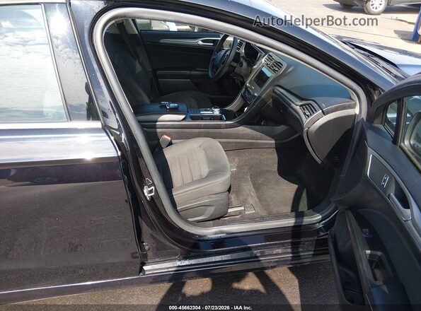 3FA6P0HD4LR146814 2020 FORD FUSION Black Front interior view