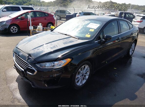 3FA6P0HD4LR146814 2020 FORD FUSION Black Front left