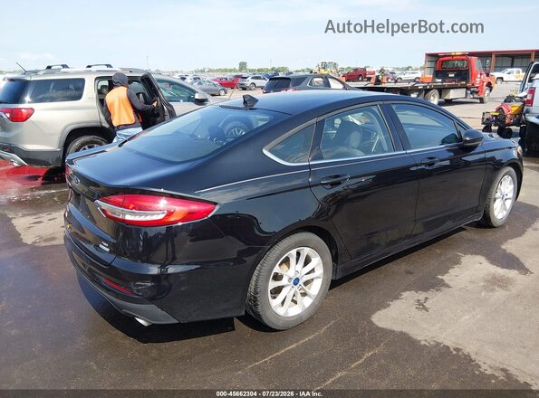 3FA6P0HD4LR146814 2020 FORD FUSION Black Rear right