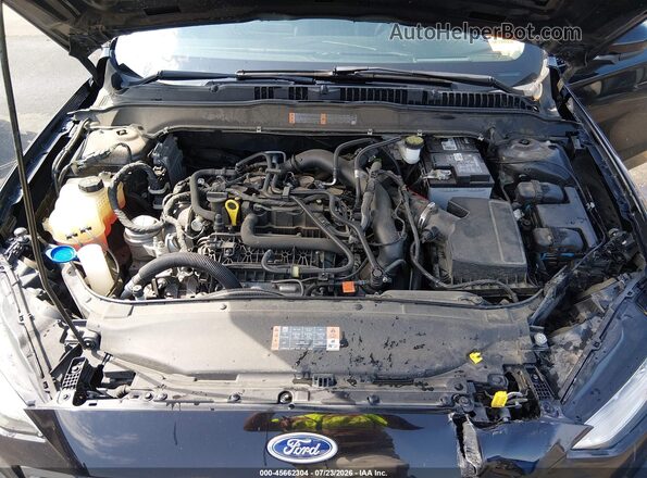 3FA6P0HD4LR146814 2020 FORD FUSION Black Rear view